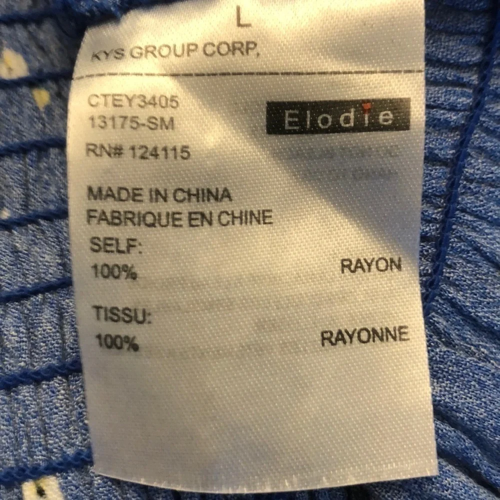 Elodie Smocked Short Sleeve Blouse - Picture 8 of 9